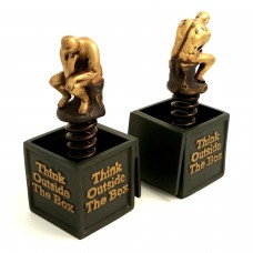 Bey-Berk Think Outside the Box Book Ends BYB1091